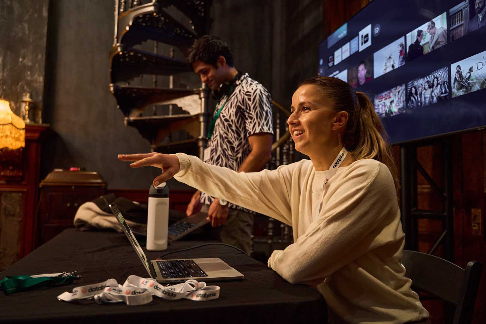 Business networking event NYC collaborative discussion candid photography